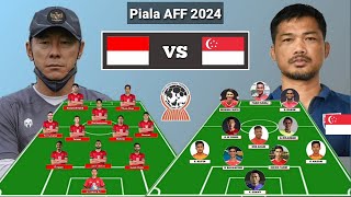 Adu Kuat Antar Lini  Timnas Indonesia vs Singapura Piala AFF 2024 [upl. by Chrissie]