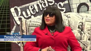 Pamela Chup responde a criticas de Omar Chaparro [upl. by Kelila]