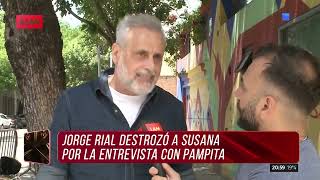 💣 Jorge Rial OPINÓ DE TODO y DESTROZÓ A Susana Giménez por la entrevista a Pampita quotEs vagaquot [upl. by Nylarad]