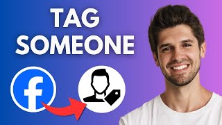 How To Tag Someone On Facebook Post Step By Step [upl. by Vickie491]