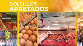 BOLSILLOS APRETADOS Todo aumenta menos los sueldos [upl. by Nehr]