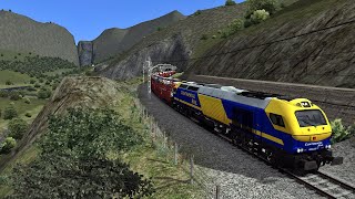 Train simulator 2019 España 335 continental rail BobadillaMalaga [upl. by Aihsile]