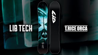 20232024 TRICE ORCA  LIB TECH SNOWBOARD [upl. by Ahlgren]