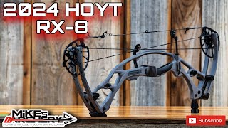 2024 Hoyt RX8 Carbon Bow Review By Mikes Archery [upl. by Ielerol]