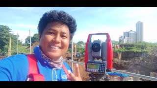 TOTAL STATION how to use resection pentax R202NES [upl. by Quiteria454]