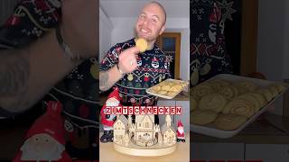 weihnachten plätzchen ❤️ rezept ⬇️ zimtschnecken christmas backen rezepte [upl. by Nerac363]