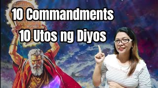 10 COMMANDMENTS  10 UTOS NG DIYOS [upl. by Dyanne653]