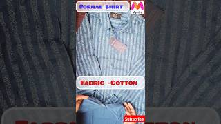 shorts viral shortsvideo Myntra fashion Mens shirt Review in Marathi viraltrend [upl. by Arammat]