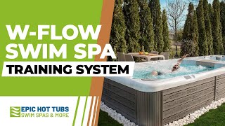 Wellis WFlow Training Swim Spa  Wellis Swim Spas in NC [upl. by Ayk]