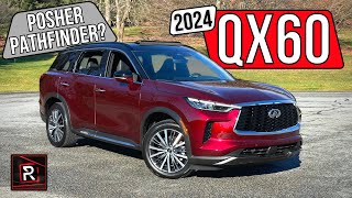 The 2024 Infiniti QX60 Autograph Is A Plusher Luxury SUV For Families [upl. by Angid218]