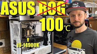 ASUS ROG Revival From Air to AIO on an Intel i914900K [upl. by Attennyl]