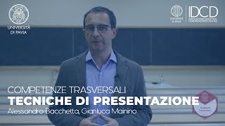 Competenze Trasversali  TECNICHE DI PRESENTAZIONE Alessandro Bacchetta Gianluca Mainino [upl. by Idonah600]