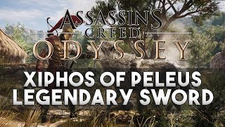 Assassins Creed Odyssey  Xiphos of Peleus Location Legendary Sword [upl. by Nitsirhc]