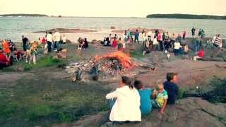 Juhannus 2013 · Midsummer day · Lauttasaari  Helsinki Finland [upl. by Aliuqet]