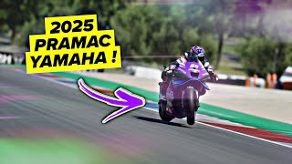 NEW GAMEPLAY PRAMAC YAMAHA MOTOGP 2025  🔥 [upl. by Suoicerp]