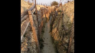 First World War  Massiges Trenches part 1 [upl. by Nwahsauq632]