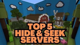 Top 5 Minecraft Hide and Seek Servers [upl. by Subir]