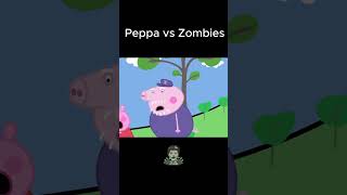 Peppa Pig vs Zombies Animation Cartoon parody [upl. by Romelda]