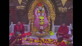 Shirdi Saibaba LIVE darshan from Samadhi Mandir Shirdi today 14th January 2019 [upl. by Hedley]