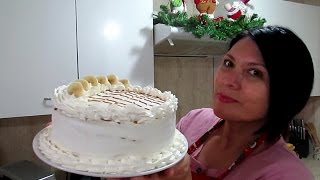 PASTEL DE PLATANO  POMPADOUR Silvana Cocina ❤ [upl. by Sinnod]