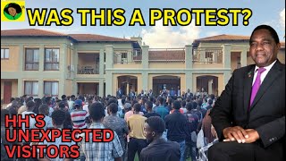 Youths Storming President Hichilemas House Without Permission Raise Security Concern [upl. by Adniroc]