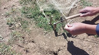 Learn how to set up a ground net trap professionally [upl. by Harriman330]