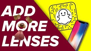 How to Add MORE Filters on Snapchat [upl. by Aleras801]