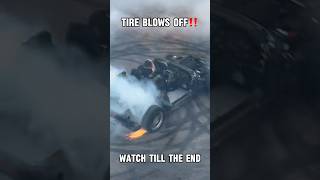 Vette Kart Blows a Tire Doing Donuts [upl. by Ecnarolf297]