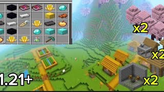 Minecraft God seed For Minecraft 121 Bedrock and Pe  Best seed for 121 [upl. by Aedni]