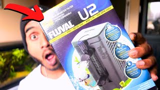 Fluval U2 Filter Unboxing  Set Up and Review [upl. by Erick824]