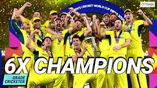 Australia Win Their 6th World Cup  IND VS AUS  World Cup Morning Glory [upl. by Atinrahc733]