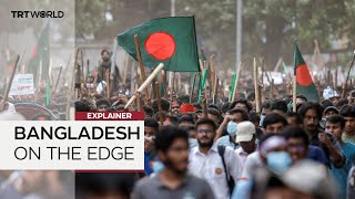 Bangladesh From a student protest to a movement [upl. by Alikee216]