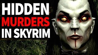 10 Horrific Skyrim Murderers Hiding in Plain Sight [upl. by Sturges]