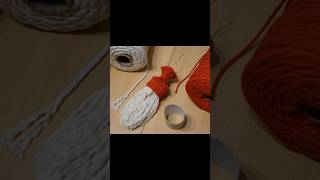 🎅 Makramee Weihnachtswichtel 🎅 Macrame Santa Gnome DIY 🎅 [upl. by Irena]