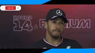 Lewis Hamiltons PostRace Press Conference at the Belgian Grand Prix [upl. by Woodrow]