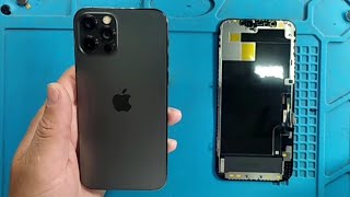 Como Trocar Tela Frontal IPHONE 12 PRÓ 👈 [upl. by Gable]