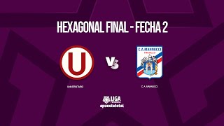 EN VIVO 🔴 UNIVERSITARIO VS CARLOS A MANNUCCI  LIGA FEMENINA APUESTATOTAL 2024  HEXAGONAL FINAL [upl. by Monie]