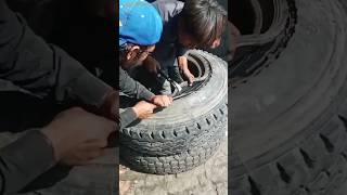 quotMastering Tire Cutting Easy Techniques for Big Tiresquot TireCuttingTips HandmadeCrafts Shorts [upl. by Marlene]