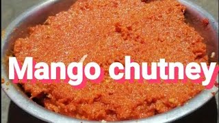 Raw mango chutneyhow to make mango chutney mavinakayi chutney recipe ಮಾವಿನಕಾಯಿ ಚಟ್ನಿ [upl. by Adiaj]