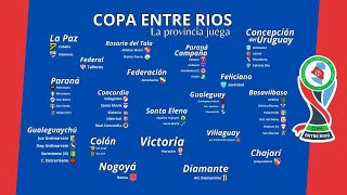 Super Copa Entre Ríos 2024  Sorteo En Vivo [upl. by Enaitsirhc]