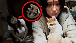 10 SCARY Videos of Ghosts Caught On Camera [upl. by Cud]