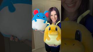 NEW Dragonite and Marill Squishmallows  Pokémon Center Exclusives pokemon squishmallows shorts [upl. by Ylen]