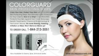 How To Protect Your Skin Against Hair Color Staining With Color Guard Strips [upl. by Nosyla893]