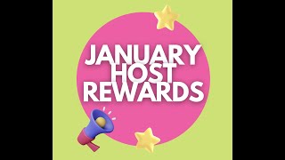 January Hostess Rewards 2023 [upl. by Innis]