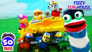 Fizzy Explores Colors With Paw Patrol Best Friends  Fun Compilation For Kids [upl. by Onitsirc]