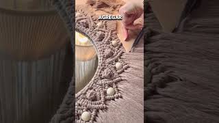 ❤️Aprende a endurecer las hojas de tu macramé fácilmente  macramé ❤️ [upl. by Angus]