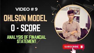 Exploring the OScore  Ohlson Model  Financial Modeling  AFS  Study With Neeraj [upl. by Yanaj361]