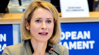 Kaja Kallas warns Europe to stick together as the world was ‘on fire’ [upl. by Merriman]