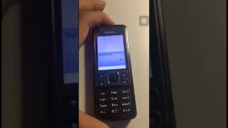 Vinaphone Nokia 6300i Sapphire Low battery shutdown [upl. by Waylin196]