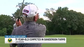 Exclusive 71yearold Mississippian tees off in the Sanderson Farms Championship [upl. by Stewardson650]